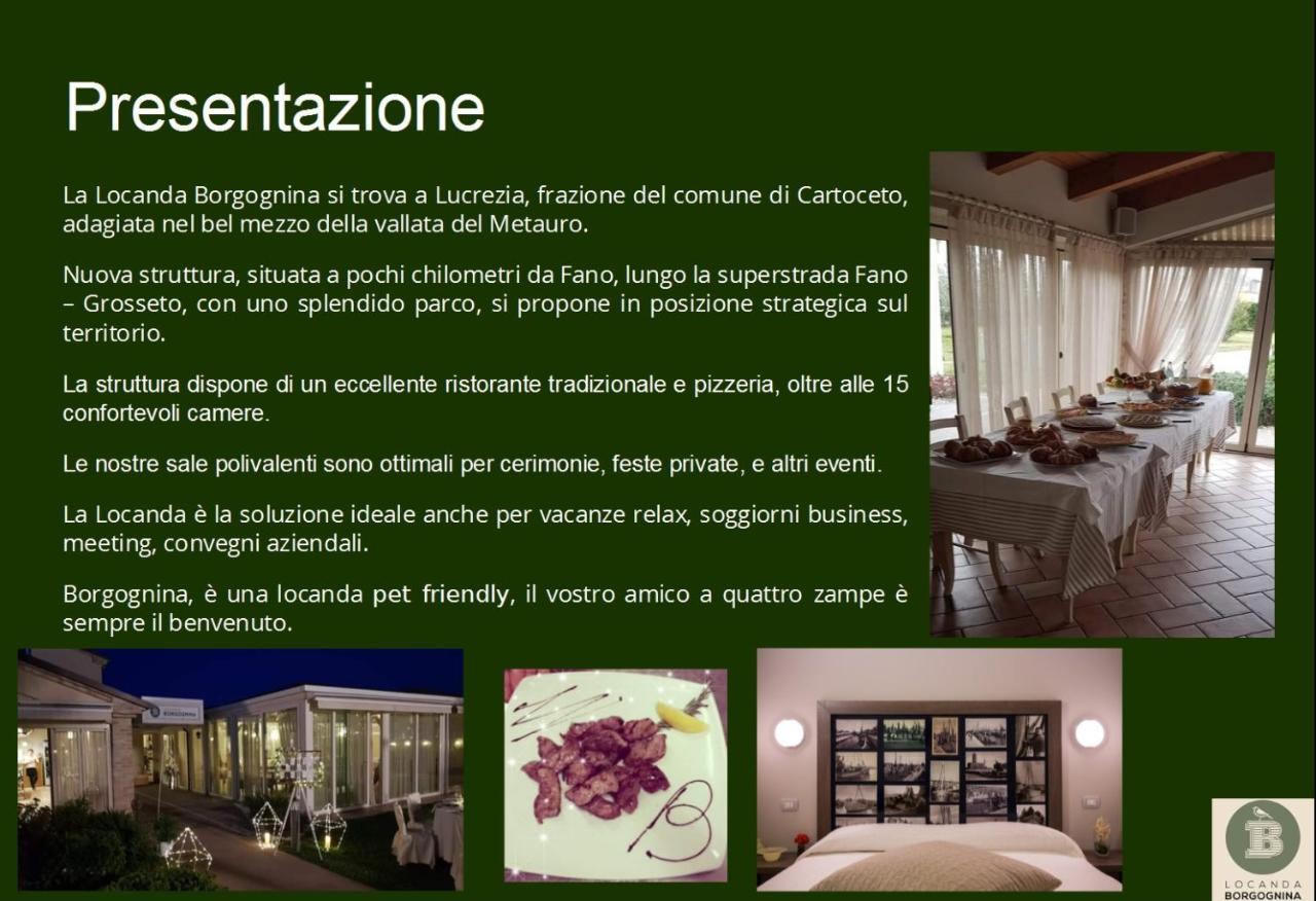 Locanda Borgognina Lucrezia Екстериор снимка